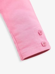 JoJo Maman Bébé Duck Egg 2-Pack Duck Print & Pink Leggings - Image 5 of 7