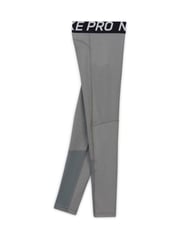 Nike Grey Marl Dri-FIT High Waisted Pro Leggings - Image 6 of 8