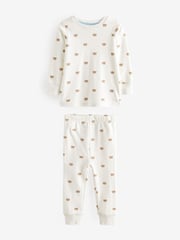 Light Blue Bear 3 Pack Snuggle Pyjamas (9mths-6yrs) - Image 8 of 11