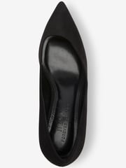 Black Regular/Wide Fit Forever Comfort® Asymmetric Kitten Court Shoes - Image 4 of 5