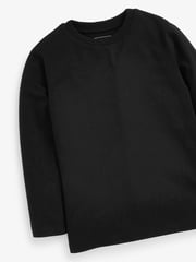 Black 2 Pack Long Sleeve T-Shirts (3-16yrs) - Image 5 of 5