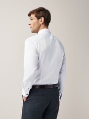White/Sage Green Slim Fit Occasion Shirt And Tie Pack - Image 3 of 8