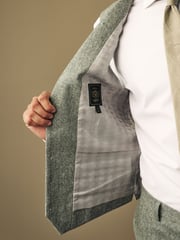 Green Nova Fides Italian Wool Blend Suit: Waistcoat - Image 5 of 8
