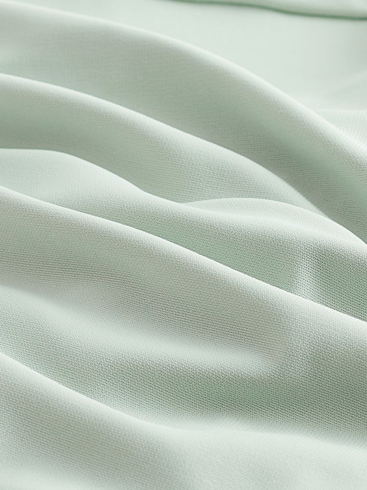Sage Green Square Neck Bridesmaid Maxi Dress - Image 7 of 7