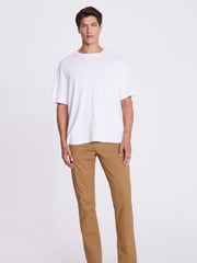 MOSS Brown Tailored Chino Trousers - Image 2 of 4