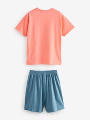 Green/Orange Short Pyjamas 3 Pack (3-16yrs) - Image 5 of 7