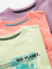 Green/Orange Short Pyjamas 3 Pack (3-16yrs) - Image 6 of 7