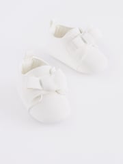 White Bow Baby Trainers (0-24mths) - Image 6 of 6