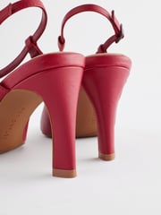 Red Regular/Wide Fit Forever Comfort® With Motionflex Hardware Point Toe Heels - Image 11 of 11