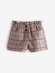 Brown Check Pull-on Shorts & Tights Set (3mths-7yrs) - Image 7 of 9