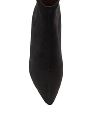 Ravel Dark Black Imi Suede Sock Ankle Boots - Image 4 of 4