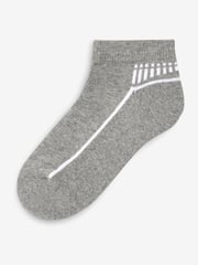 Multi Cushioned Footbed Sports Trainers Socks 5 Pack - Image 3 of 7