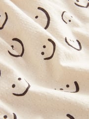 Black/White Smile Short Pyjamas 2 Pack (3-16yrs) - Image 9 of 9