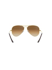 Ray-Ban Gold Aviator Large Metal Sunglasses - Image 6 of 12