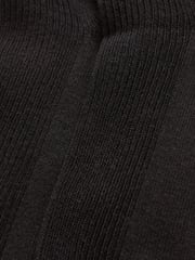 Black 2 Pack Cotton Rich Over Knee School Socks - Image 2 of 2