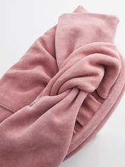 Pink Leather Bow Clutch Bag - Image 7 of 10