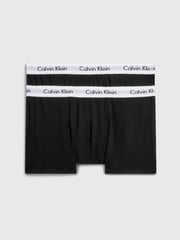 Calvin Klein Black Boys Modern Cotton Trunks 2 Pack - Image 1 of 2