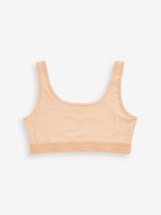 Vanilla Cream Crop Tops 3 Pack (5-16yrs) - Image 2 of 3