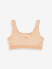 Vanilla Cream Crop Tops 3 Pack (5-16yrs) - Image 3 of 3