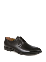 Jones Bootmaker Manchester Leather Derby Black Shoes - Image 2 of 5