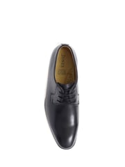 Jones Bootmaker Manchester Leather Derby Black Shoes - Image 4 of 5
