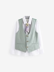 Mint Green Waistcoat Set (12mths-16yrs) - Image 1 of 5