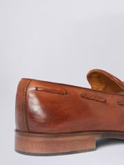 MOSS Brown Highgate Tassel Loafers - Image 3 of 4