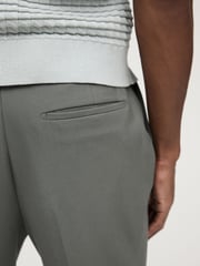 Green Relaxed Fit Motionflex Stretch Suit Trousers - Image 4 of 9
