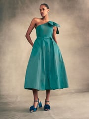 Monsoon Blue Bliss One-Shoulder Dress - Image 1 of 5