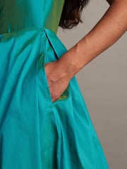 Monsoon Blue Bliss One-Shoulder Dress - Image 5 of 5