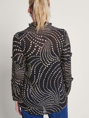 Monsoon Black Spot Dora Blouse - Image 2 of 5