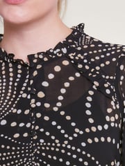 Monsoon Black Spot Dora Blouse - Image 4 of 5