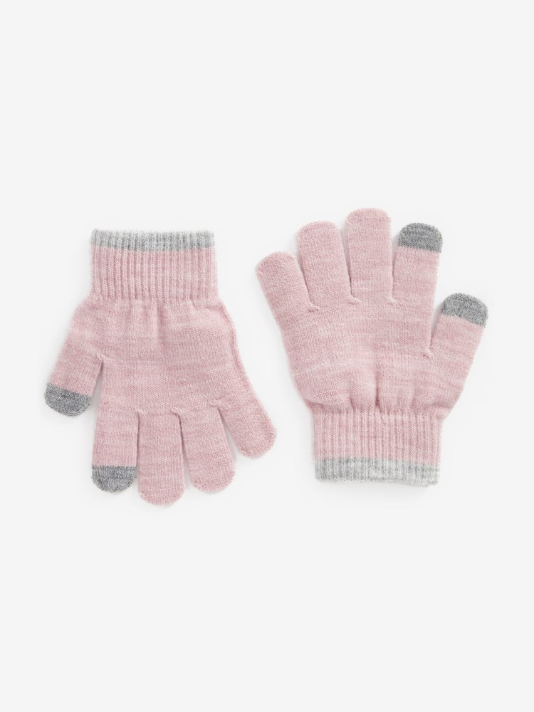 Pink 3 Pack Touch Tip Magic Gloves (3-16yrs) - Image 2 of 2