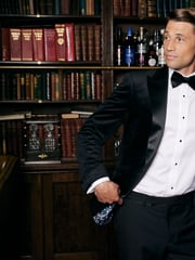 Skopes Black Tailored Fit Jive Velvet Jacket - Image 4 of 9