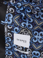 Skopes Black Tailored Fit Jive Velvet Jacket - Image 9 of 9