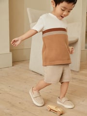 Stone Neutral Standard Fit (F) Penny Loafers - Image 2 of 8