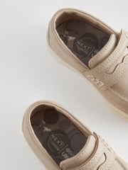 Stone Neutral Standard Fit (F) Penny Loafers - Image 8 of 8