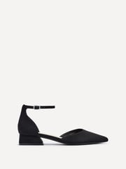 Linzi Black Dahlia Diamante Embellished Flats - Image 2 of 4