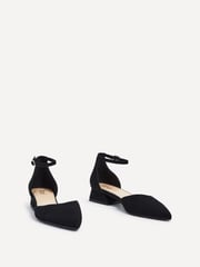 Linzi Black Dahlia Diamante Embellished Flats - Image 3 of 4