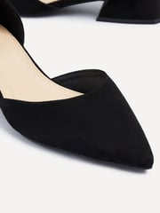 Linzi Black Dahlia Diamante Embellished Flats - Image 4 of 4