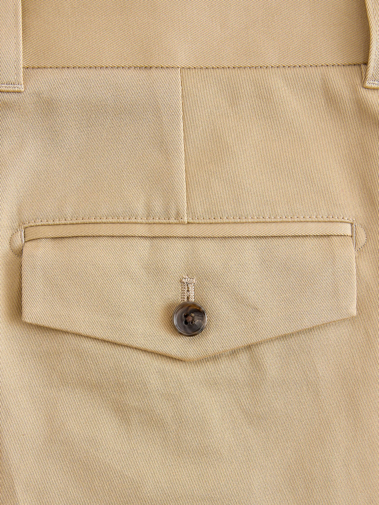 Stone Signature Emmetex Italian 100% Cotton Chino Trousers - Image 9 of 9