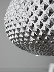 Chrome Glamour Easy Fit Pendant Lamp Shade - Image 4 of 7