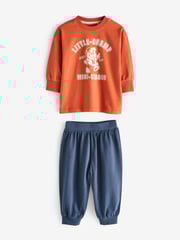 Multi Bright Varsity 3 Pack Oversized Pyjamas (9mths-10yrs) - Image 5 of 11