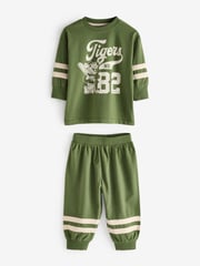Multi Bright Varsity 3 Pack Oversized Pyjamas (9mths-10yrs) - Image 6 of 11