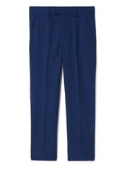 MOSS Blue Boys Slub Trousers - Image 1 of 1