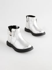 Baker by Ted Baker Girls Chelsea Boots with Bow - Image 1 of 9