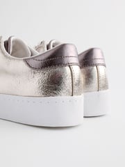Metallic Forever Comfort® Patent Chunky Star Lace-Up Trainers - Image 5 of 6