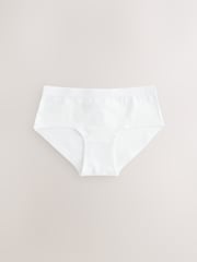 White/Charcoal Grey/Oatmeal Hipster Briefs 5 Pack (2-16yrs) - Image 4 of 8