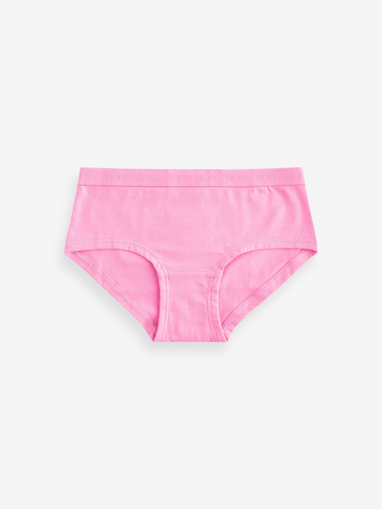 Pink Hipster Briefs 5 Pack (2-16yrs) - Image 2 of 8