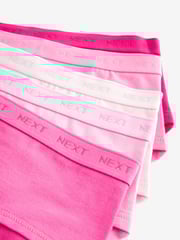 Pink Hipster Briefs 5 Pack (2-16yrs) - Image 8 of 8